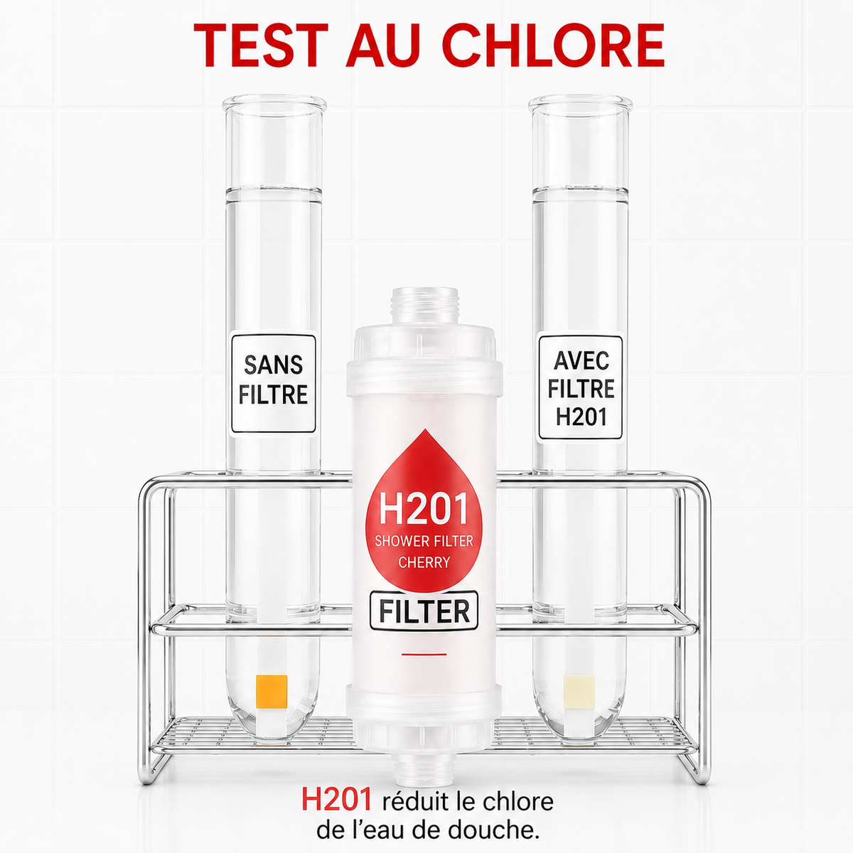 Filtre de Douche Parfumé — Vitamine C & Anti-Chlore